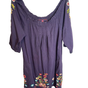 Johnny Was Embroidered Dress